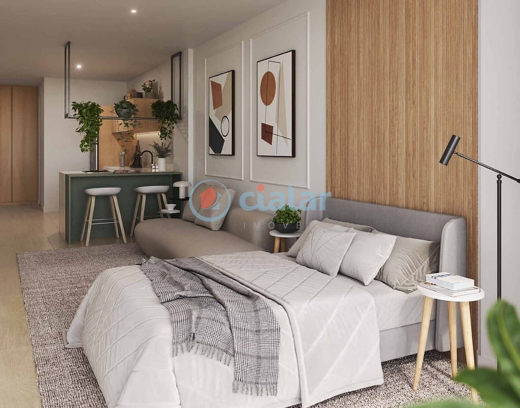 Apartamento à venda com 1 quarto, 39m² - Foto 8