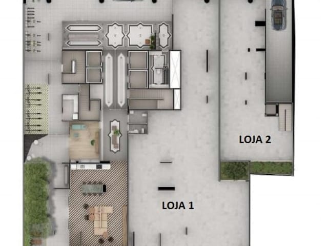 Planta do Loja - Loja à venda 246.01M² Moema São Paulo - SP | Correteria Imóveis