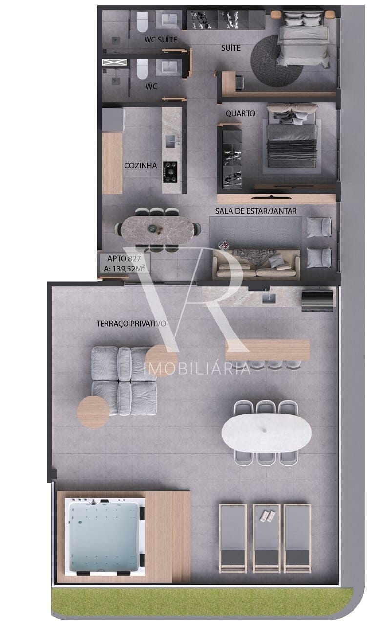 Apartamento à venda com 1 quarto, 41m² - Foto 41