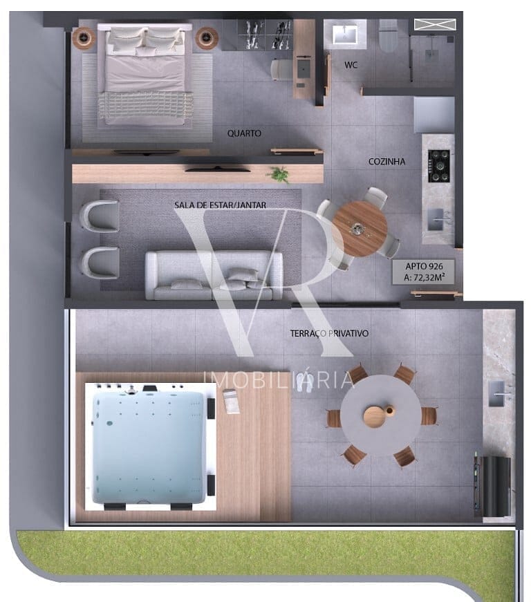 Apartamento à venda com 1 quarto, 24m² - Foto 38