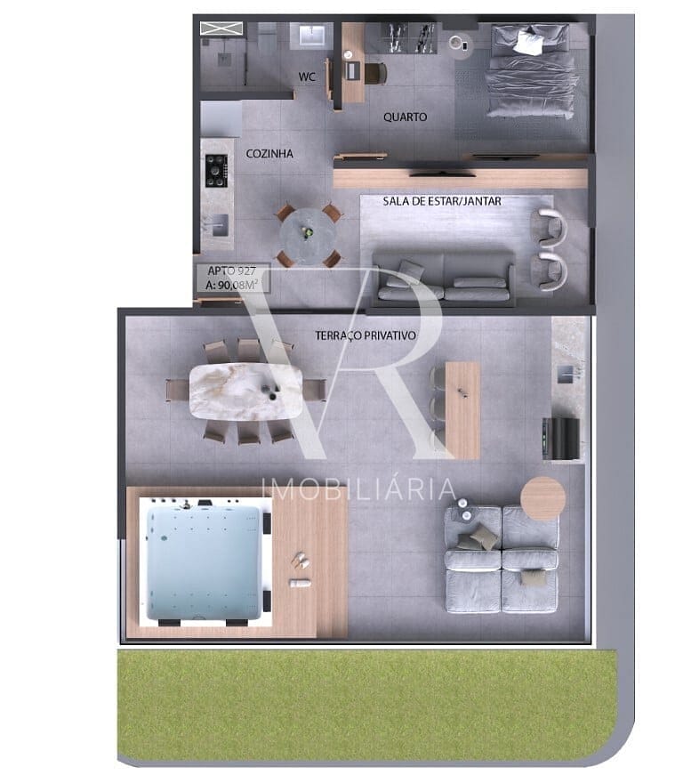 Apartamento à venda com 1 quarto, 24m² - Foto 39
