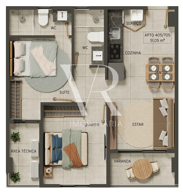 Cobertura à venda com 2 quartos, 84m² - Foto 35
