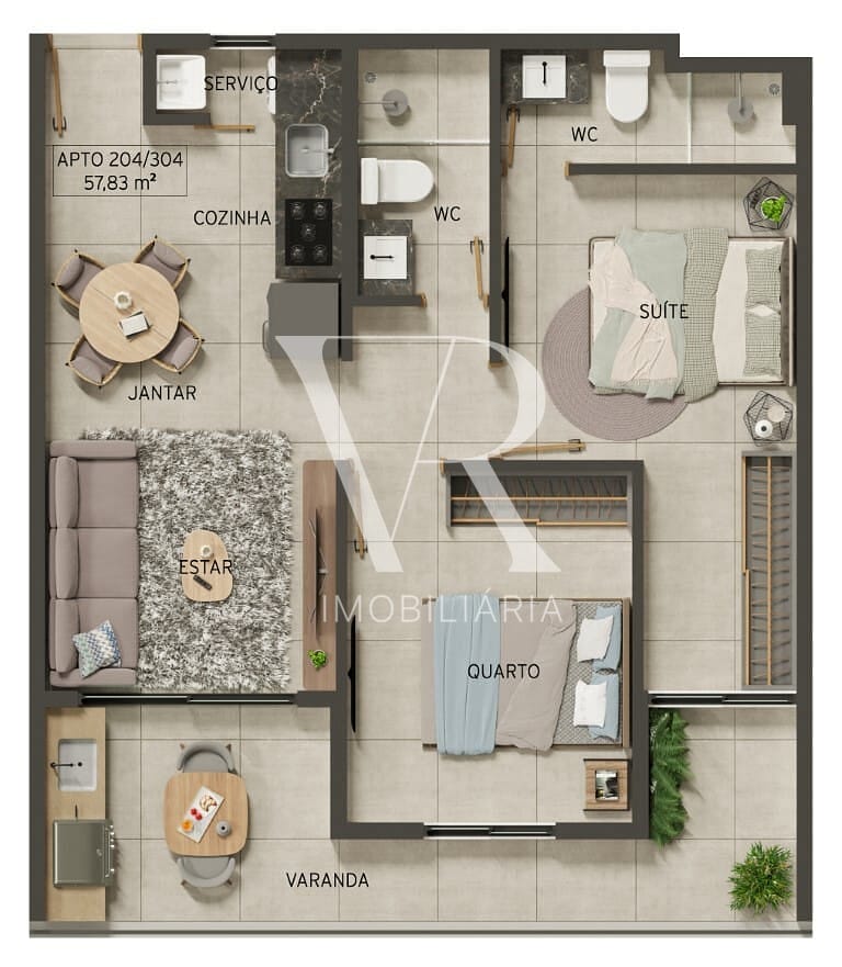 Cobertura à venda com 2 quartos, 84m² - Foto 38