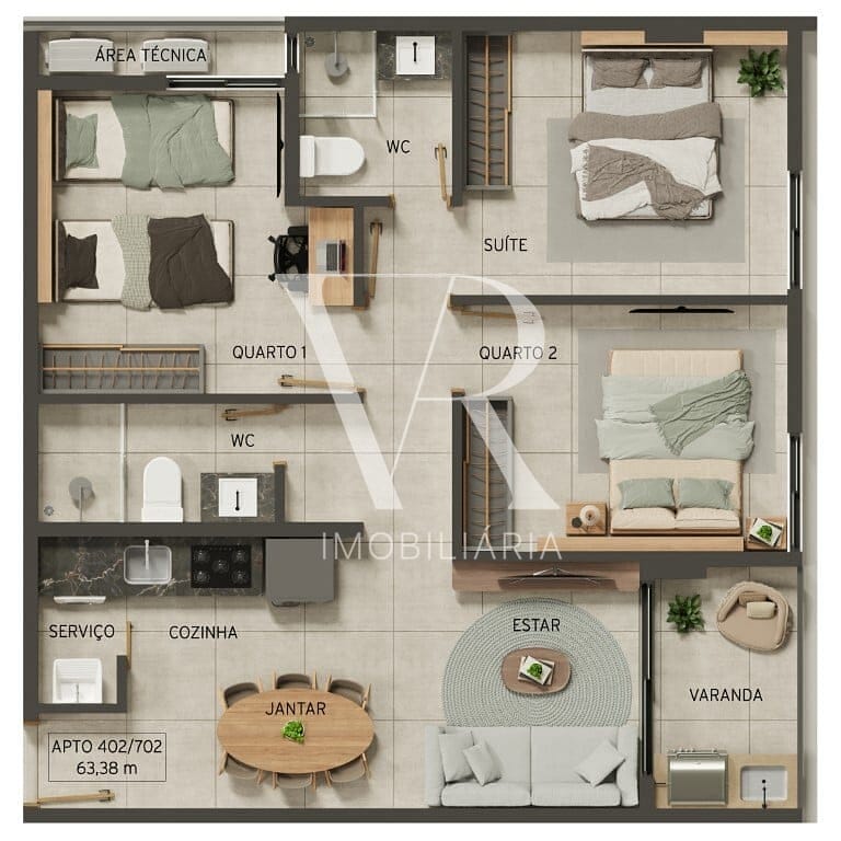 Cobertura à venda com 2 quartos, 84m² - Foto 39
