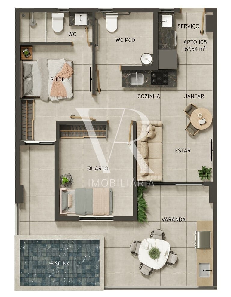 Cobertura à venda com 2 quartos, 84m² - Foto 41