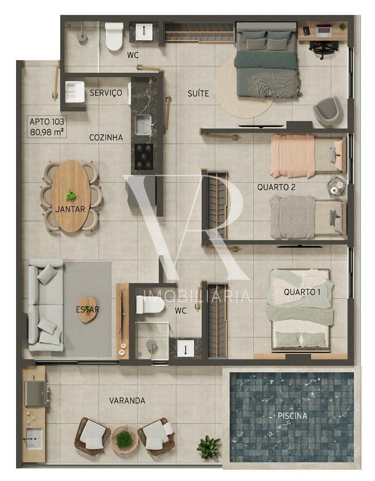 Cobertura à venda com 2 quartos, 84m² - Foto 46