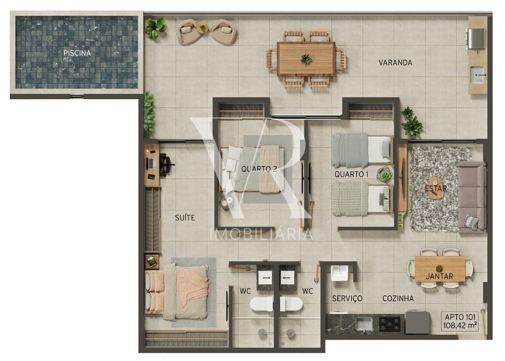 Cobertura à venda com 2 quartos, 84m² - Foto 50
