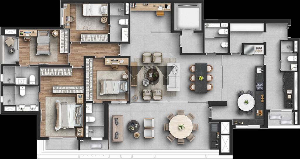 Apartamento, 4 quartos, 237 m² - Foto 28