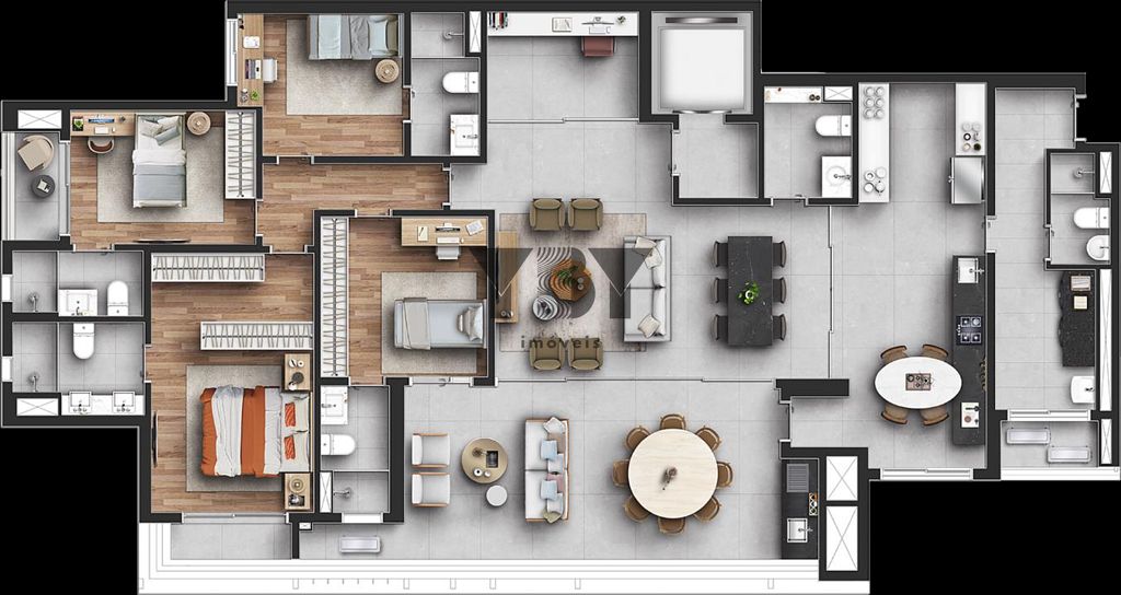 Apartamento, 4 quartos, 281 m² - Foto 29