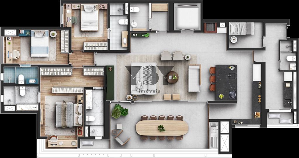 Apartamento, 4 quartos, 281 m² - Foto 30