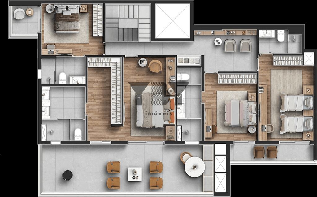 Apartamento, 4 quartos, 281 m² - Foto 34