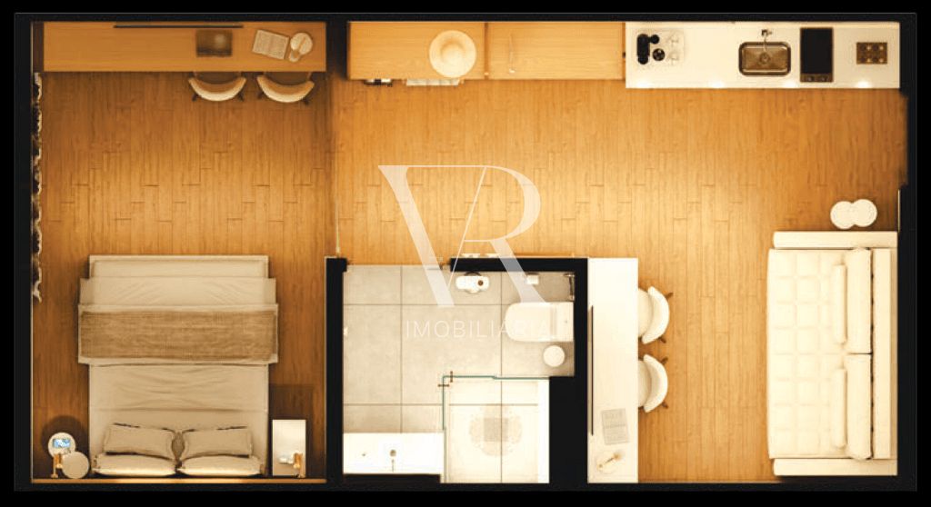Apartamento à venda com 1 quarto, 39m² - Foto 44
