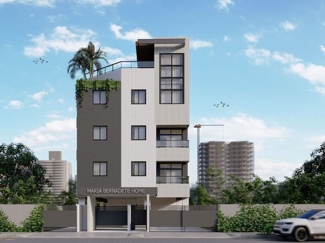 Apartamento 2 quartos e 2 banheiros, à venda, no bairro Bancários em João Pessoa