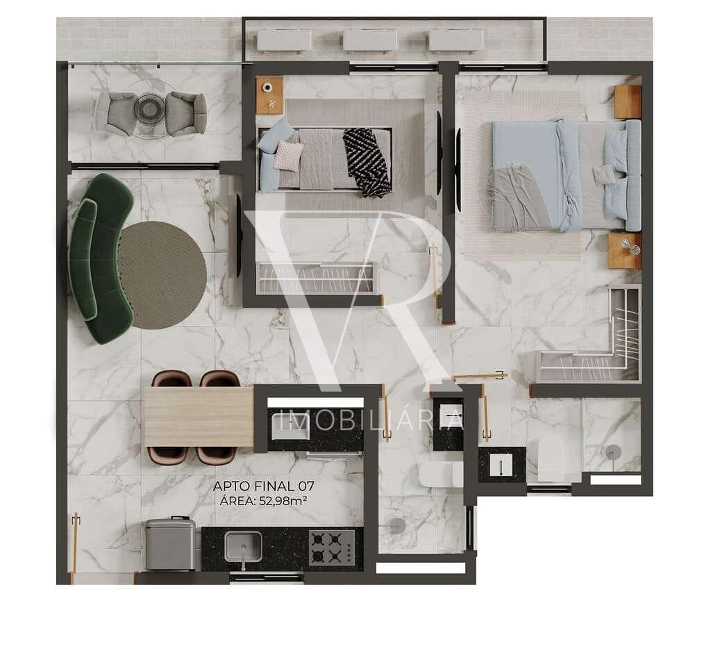 Apartamento à venda com 2 quartos, 89m² - Foto 25