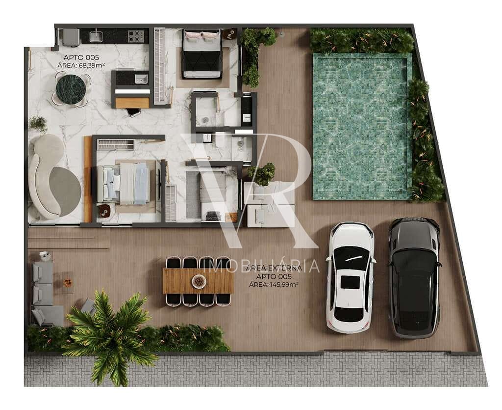 Apartamento à venda com 2 quartos, 89m² - Foto 29