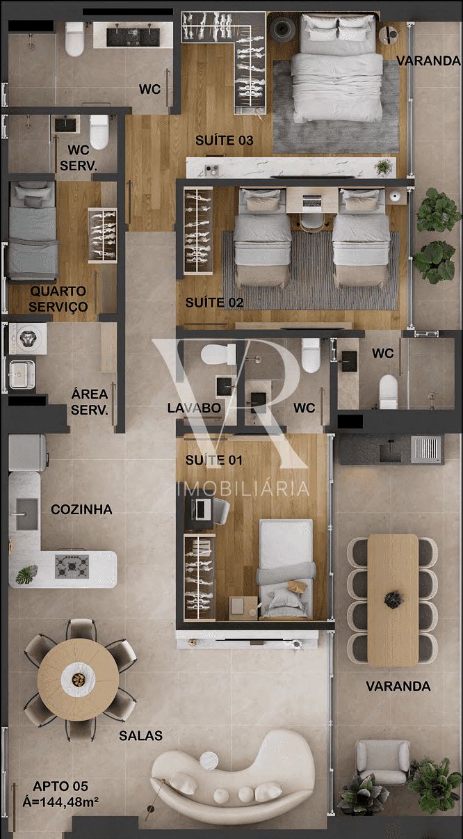 Apartamento à venda com 3 quartos, 89m² - Foto 48