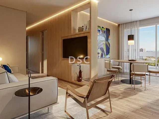 Apartamento 2 quartos e 2 banheiros, à venda, no bairro Campo Comprido em Curitiba
