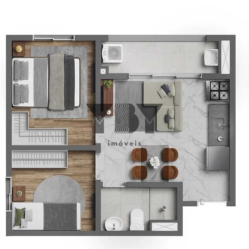 Apartamento, 2 quartos, 34 m² - Foto 23