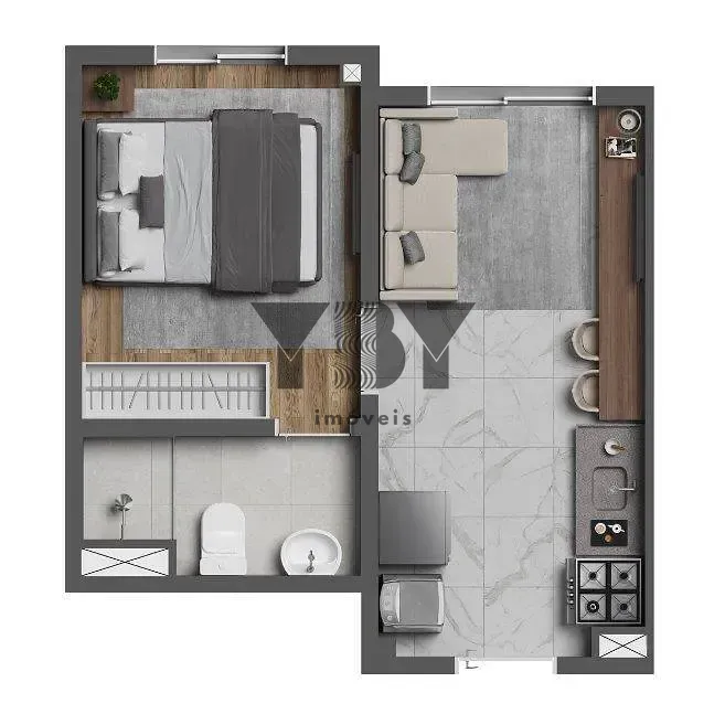 Apartamento, 2 quartos, 32 m² - Foto 20