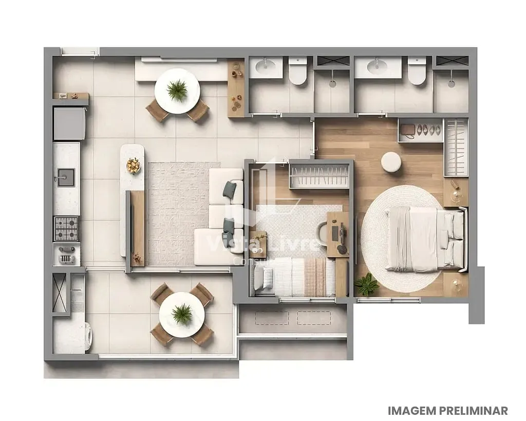 Apartamento, 3 quartos, 76 m² - Foto 11