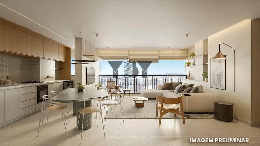 Apartamento, 2 quartos, 59 m² - Foto 3