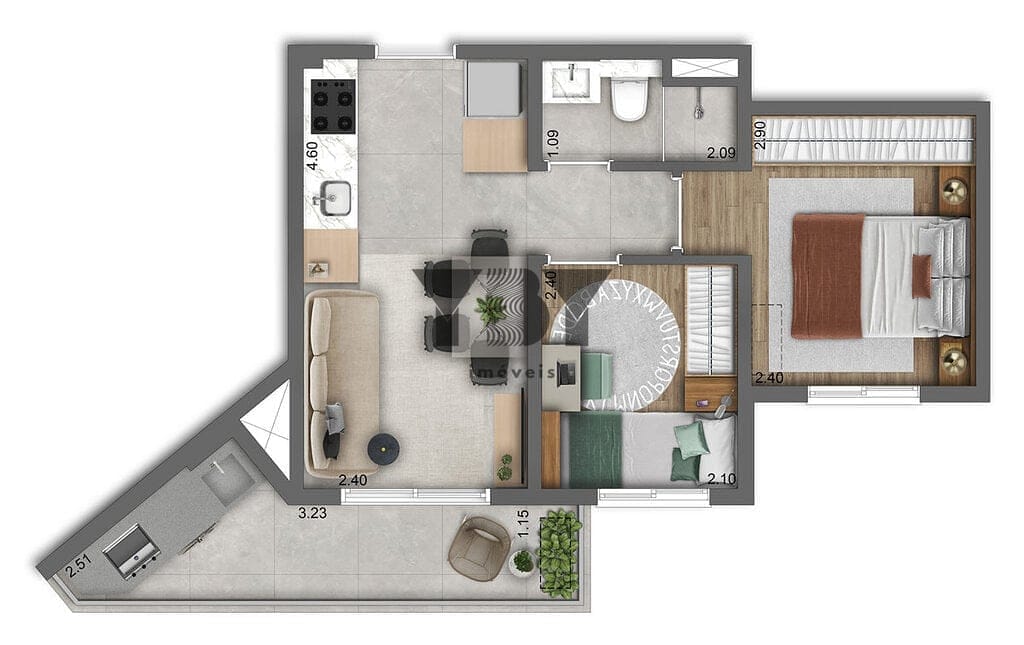 Cobertura à venda com 2 quartos, 60m² - Foto 27