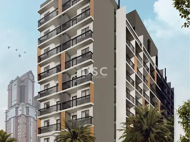 Apartamento 1 quarto e 1 banheiro, à venda, no bairro Centro em Curitiba