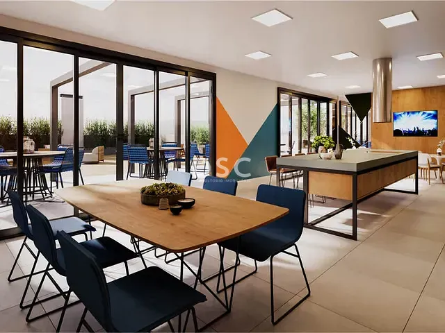 Apartamento 1 quarto e 1 banheiro, à venda, no bairro Centro em Curitiba