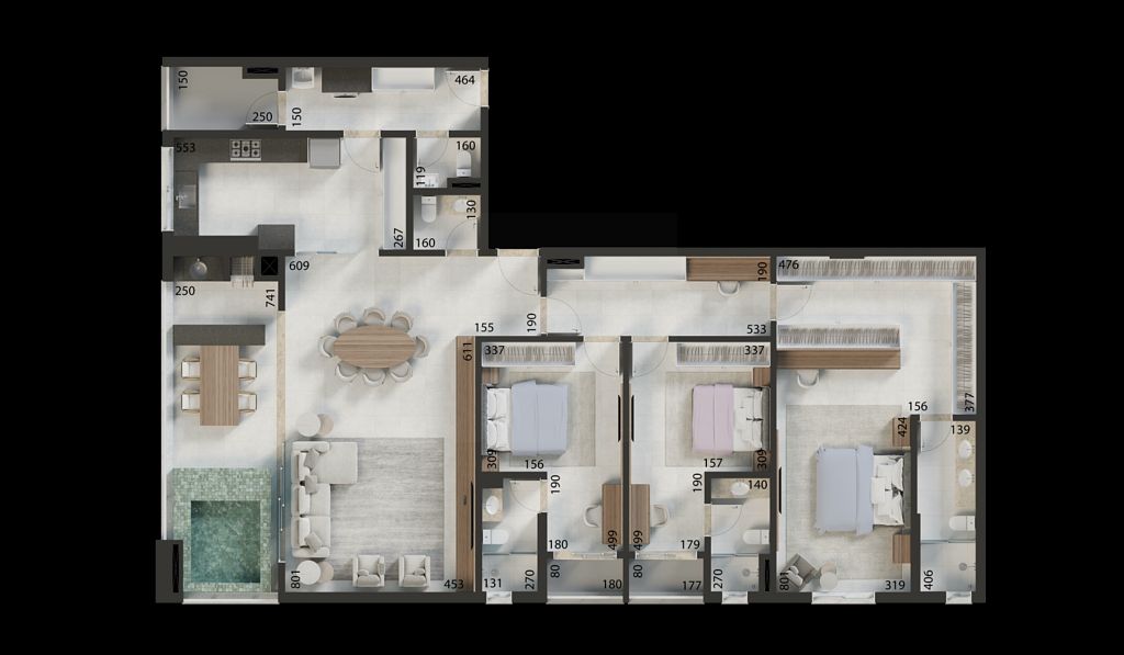 Apartamento, 2 quartos, 93 m² - Foto 58