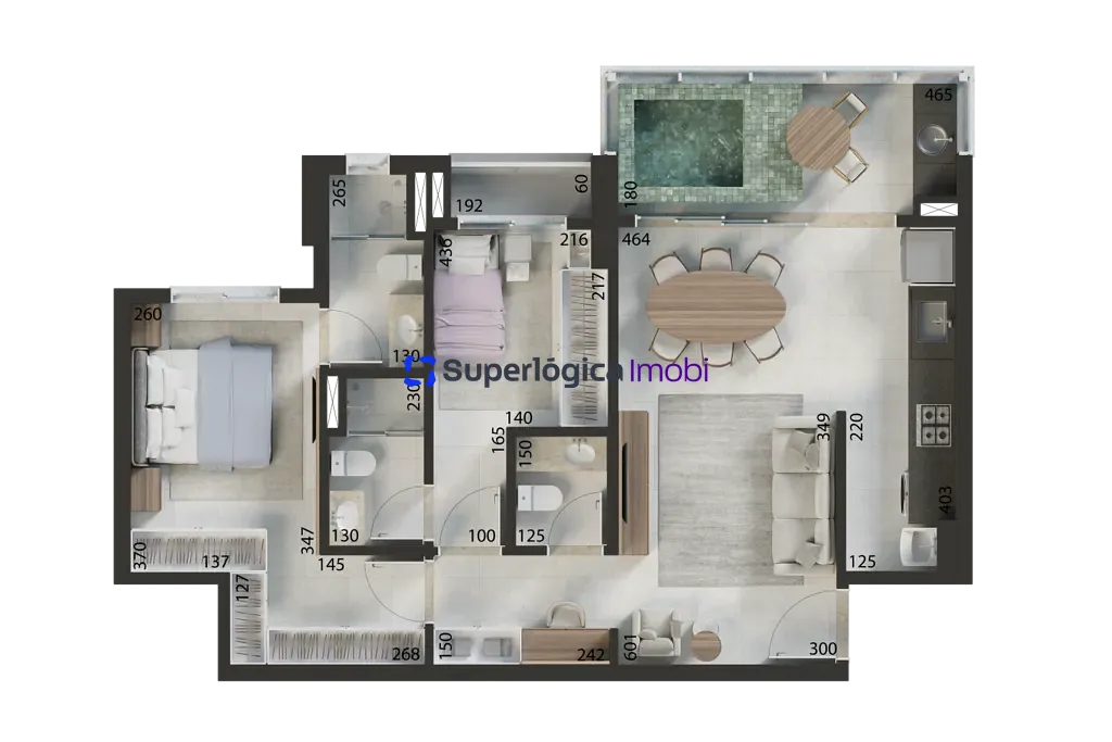 Apartamento, 2 quartos, 93 m² - Foto 49