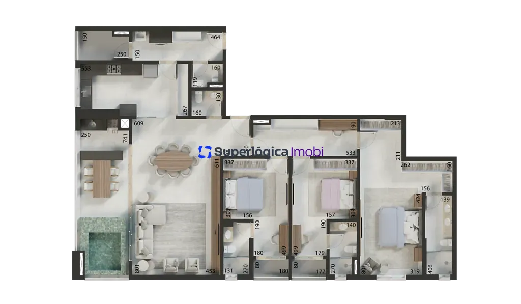 Apartamento, 2 quartos, 93 m² - Foto 56