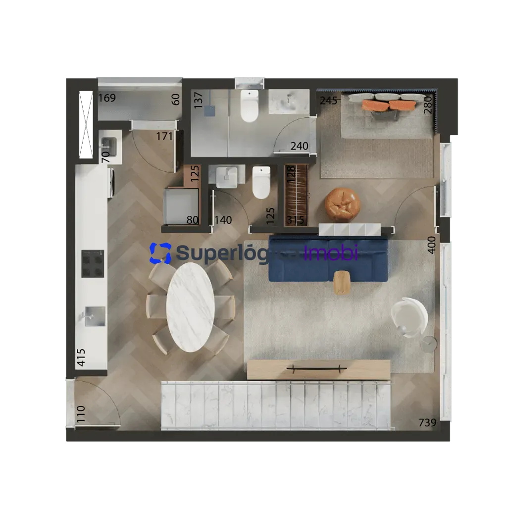 Apartamento, 2 quartos, 58 m² - Foto 50