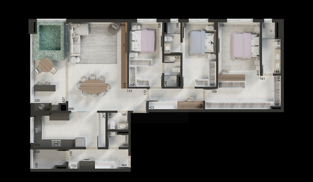 Apartamento, 2 quartos, 77 m² - Foto 54