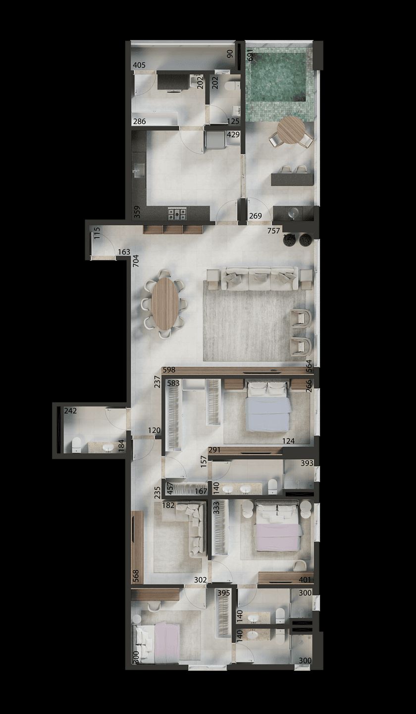 Apartamento, 2 quartos, 77 m² - Foto 57