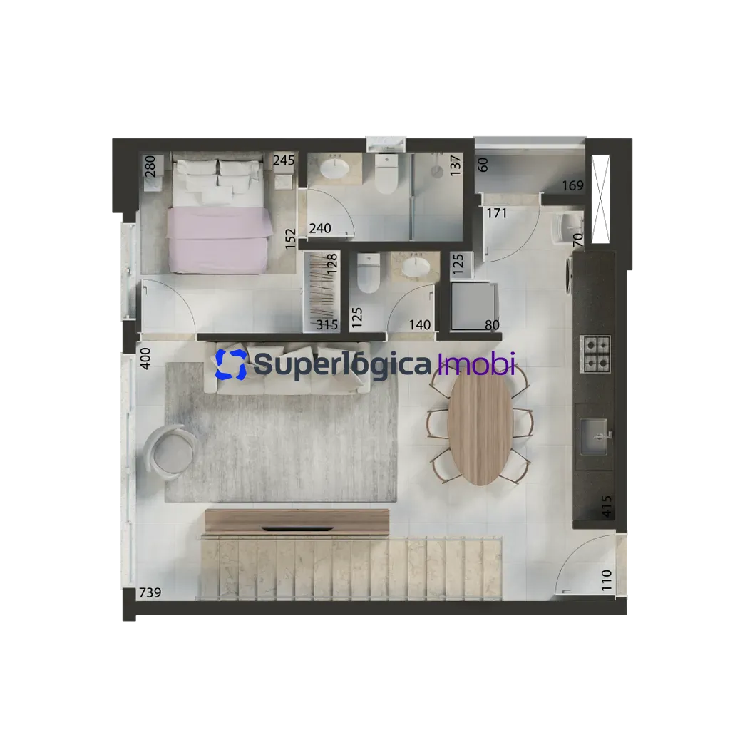 Apartamento, 2 quartos, 77 m² - Foto 52