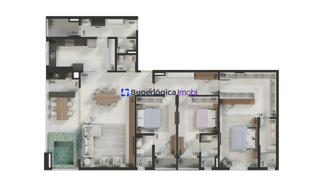 Apartamento, 2 quartos, 77 m² - Foto 58