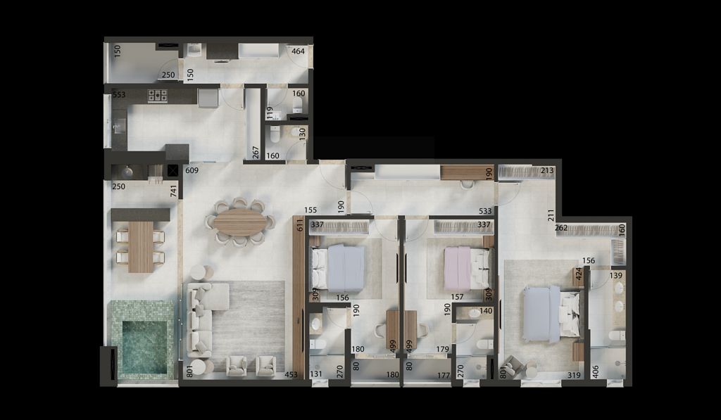 Apartamento, 2 quartos, 87 m² - Foto 56