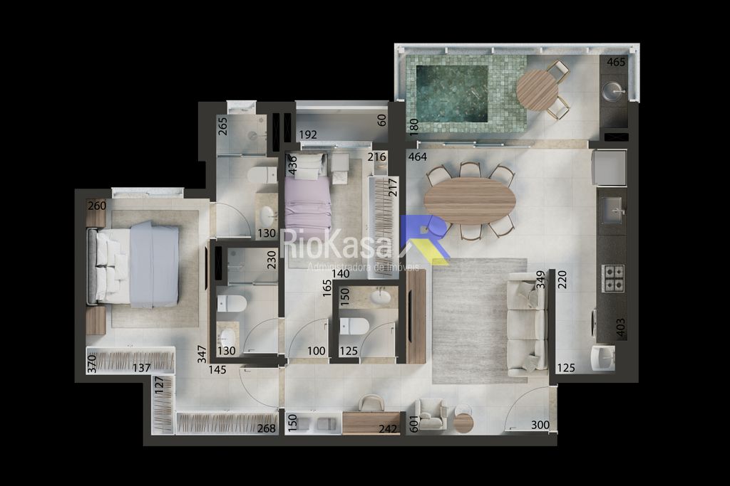 Apartamento, 2 quartos, 87 m² - Foto 49
