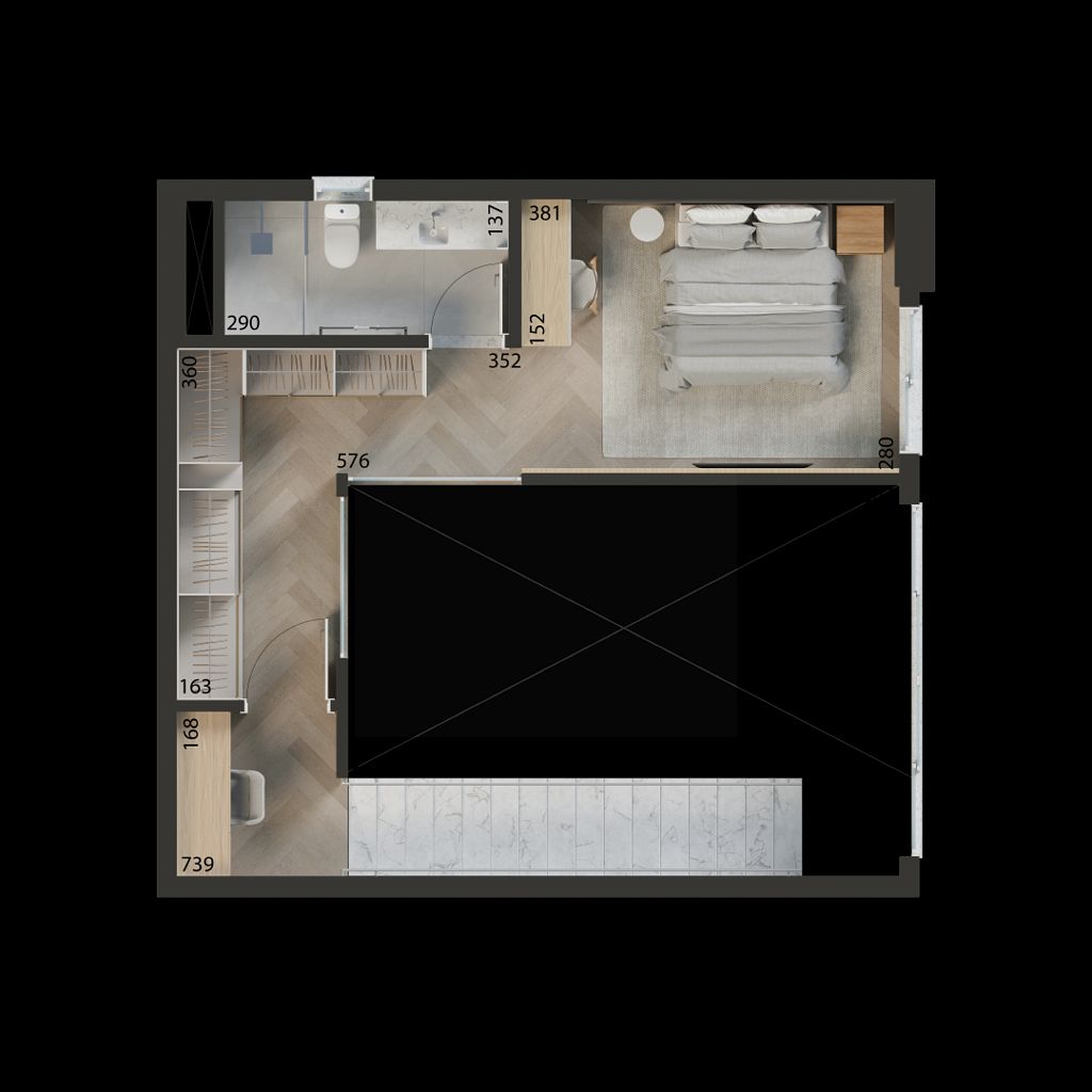 Apartamento, 2 quartos, 76 m² - Foto 51