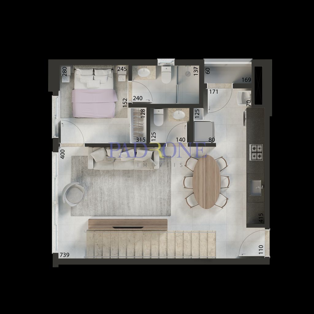 Apartamento à venda com 2 quartos, 80m² - Foto 52