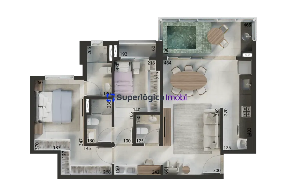 Apartamento, 2 quartos, 80 m² - Foto 49