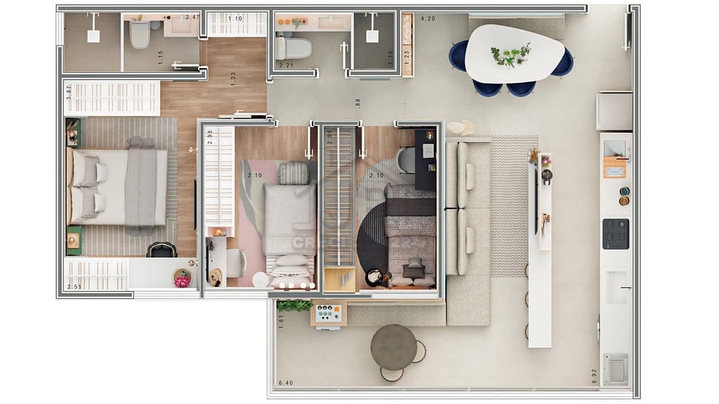 Cobertura à venda com 3 quartos, 217m² - Foto 29