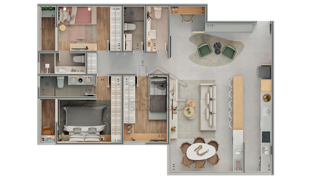 Cobertura à venda com 3 quartos, 217m² - Foto 33