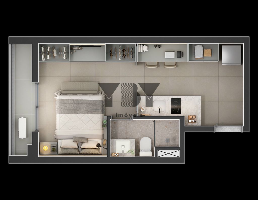 Apartamento, 1 quarto, 27 m² - Foto 19