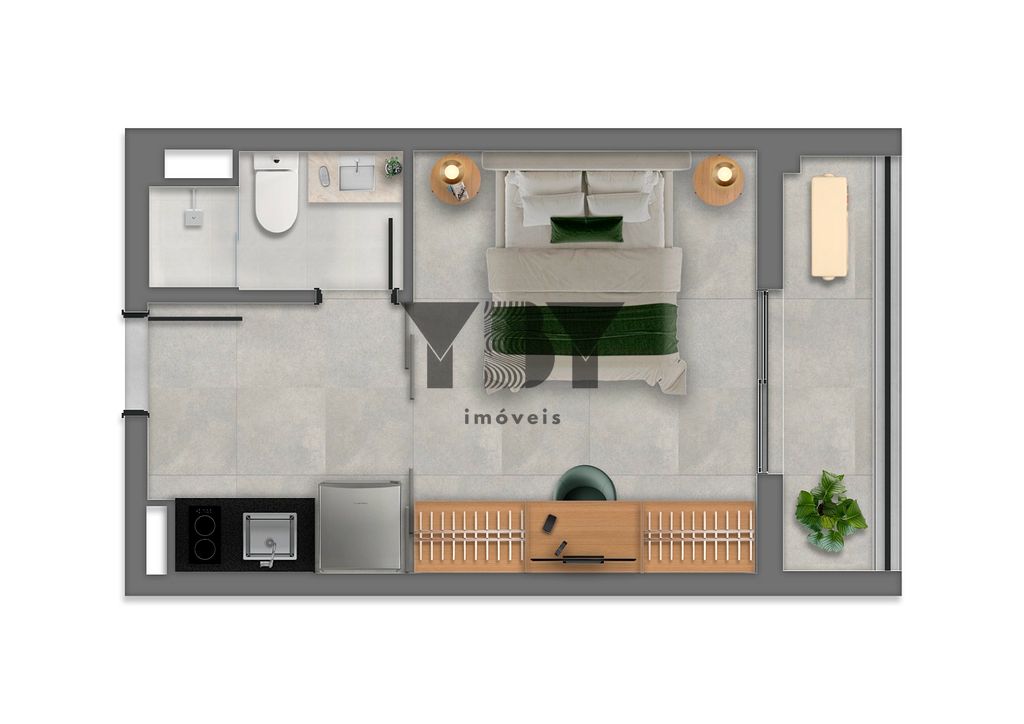 Apartamento, 1 quarto, 27 m² - Foto 17