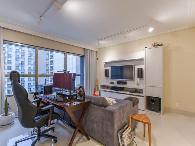Foto do Apartamento - Apartamento à venda 1 Quarto 1 Suite 1 Vaga 70M² Cidade Monções São Paulo - SP | Correteria Imóveis