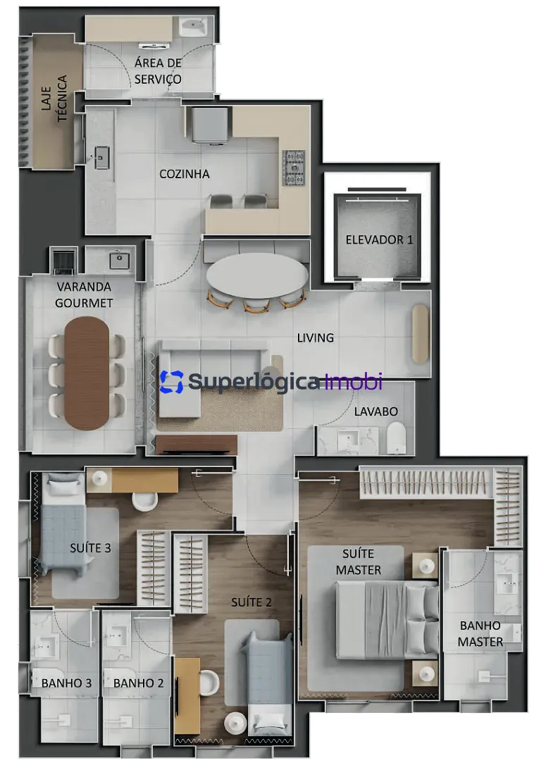 Apartamento, 4 quartos, 147 m² - Foto 40