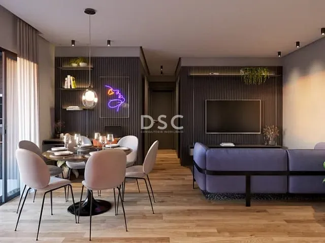 Studio 1 quarto e 1 banheiro, à venda, no bairro Novo Mundo em Curitiba