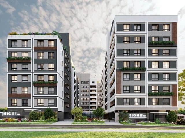 Foto do Apartamento - Apartamento à venda 1 Quarto 32.5M² Novo Mundo Curitiba - PR | High City Habitat 2 (Torre C) | DSC CONSULTORIA IMOBILIÁRIA