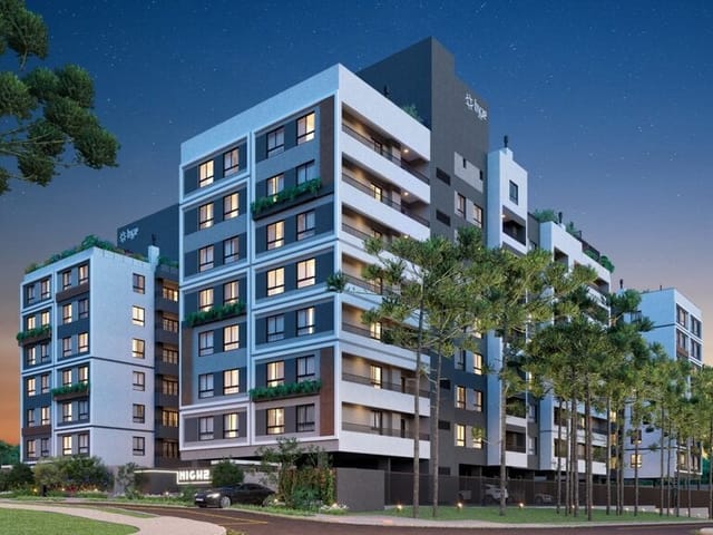 Foto do Apartamento - Apartamento à venda 1 Quarto 32.5M² Novo Mundo Curitiba - PR | High City Habitat 2 (Torre C) | DSC CONSULTORIA IMOBILIÁRIA